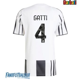 Juventus Federico Gatti #4 Tricou Fotbal Replică 2025-26 Barbati Acasa